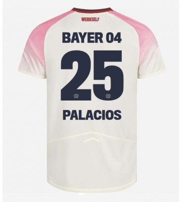 Bayer Leverkusen Exequiel Palacios #25 Udebanetrøje 2025-26 Kortærmet